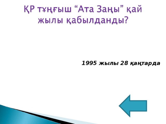 1995 жылы 28 қаңтарда